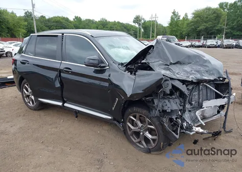 2024 BMW X3 xDrive30I from USA, damaged, VIN WBX57DP00RN287518